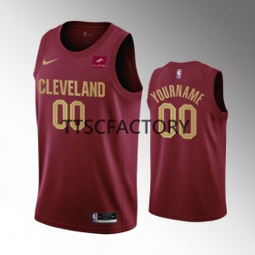 Herren NBA Cleveland Cavaliers Trikot Benutzerdefinierte Nike 2022-23 Icon Edition Rot Swingman
